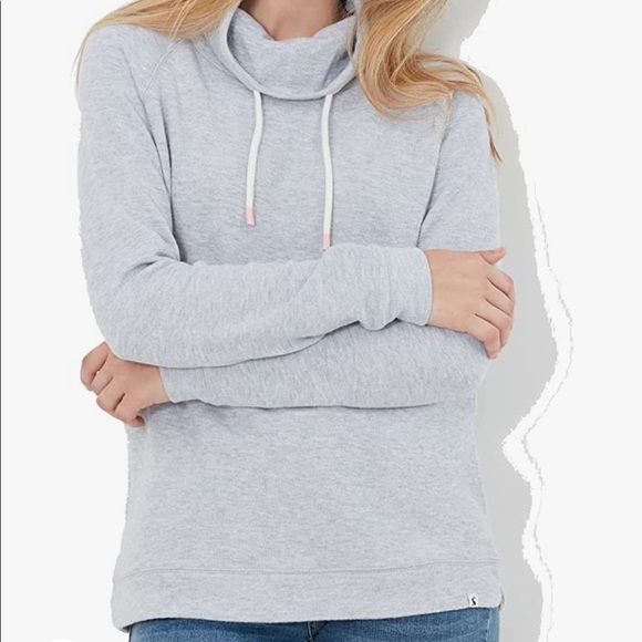 joules cowl neck hoodie